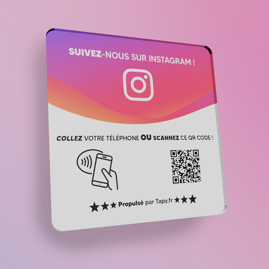 Plaque Instagram